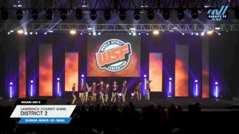 Lawrence County Shine - District 2 [2023 L2 Senior - D2 - Small Day 2] 2023 WSF Grand Nationals