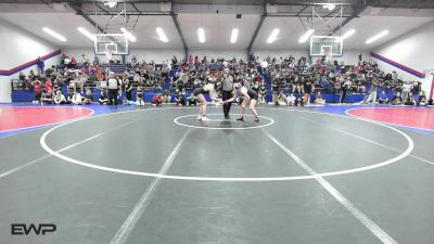 145-155 lbs Semifinal - Kynzie Kelly, Broken Arrow Girls vs Ayla Asher, Sand Springs JH (SS)
