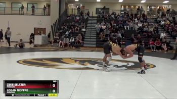 149 lbs Semifinal - Zeke Seltzer, Missouri vs Logan Gioffre, Missouri