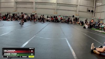 84 lbs Finals (2 Team) - Zander Young, Contenders WA Green vs Vin Thomson, The Wrestling Mill