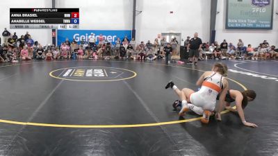 43 lbs Rr Rnd 1 - Anna Brasiel, Ohio Goons - W vs Anabelle Wessel, Team Worldwide - W
