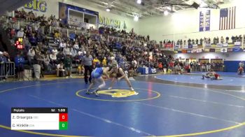 160 lbs Prelims - Zachary Orsargos, Stroudsburg vs Casper Hinklie, Connellsville