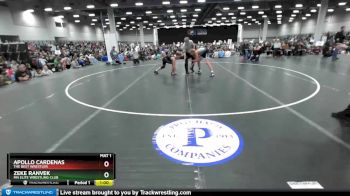 115 lbs Quarterfinal - Apollo Cardenas, The Best Wrestler vs Zeke Ranvek, MN Elite Wrestling Club