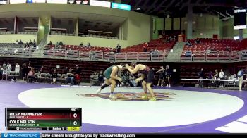 215 lbs Round 4 (6 Team) - Cole Nelson, Lincoln Southwest vs Riley Neumeyer, Eaglecrest