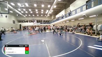 127 lbs Semifinal - Addyson Vancott, Stallions Wrestling Club vs Braylin Jones, Elite Wrestling