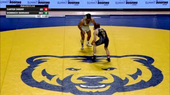 133 lbs Dominick Serrano, Northern Colorado vs Carter Dibert, Arizona State