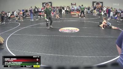 115 lbs Round 2 - Dylan Pomranky, KC Elite Training Center vs Aden Jones, LWC: Raiders