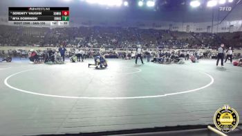 G6A-155 lbs Semifinal - Serenity Vaughn, Southmoore-Girls vs Mya Dobrinski, EDMOND NORTH-Girls