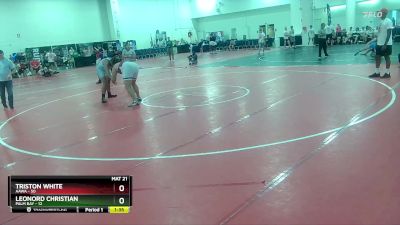 285 lbs Round 9 (10 Team) - Leonord Christian, Palm Bay vs Triston White, AAWA