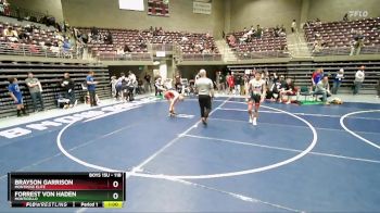 118 lbs Cons. Round 3 - Brayson Garrison, Montrose Elite vs Forrest Von Haden, Monticello