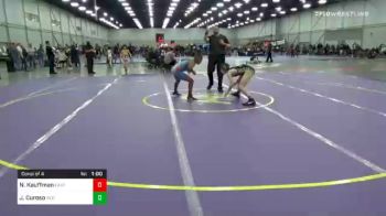 105 lbs Consolation - Ned Kauffman, East Coast Bandits vs James Curoso, Red Wave Wrestling