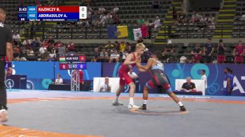 55 kg 1/8 Final - Balint Kazinczy, Hungary vs Alkham Abdirasulov, Kyrgyzstan