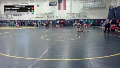 138 lbs Champ. Round 2 - Luke Chambers, Centennial vs Vance Phillips, Pendleton