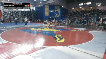 132 lbs Champ. Round 2 - Nick DiFrancescantonio, Hanover Park vs River Hibler, Paramus Catholic