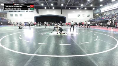 149 lbs Cons. Round 1 - Jackson Crawford, Southeastern vs Thawbaan As-Sidiq, Andrew College