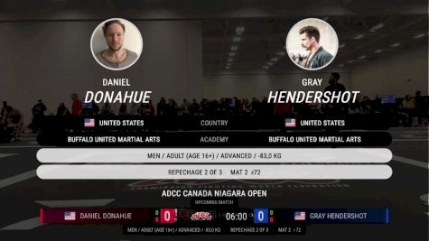DANIEL DONAHUE vs GRAY HENDERSHOT 2025 ADCC Niagara Open