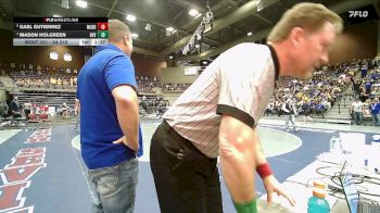 2A 215 lbs Semifinal - Mason Holgreen, Beaver vs Gael Gutierrez, Millard