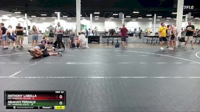 88 lbs Round 3 (4 Team) - Anthony Labella, Mat Warriors Yellow vs Graham Fernald, Mat Warriors White