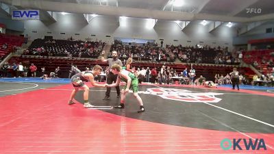 105 lbs Quarterfinal - Holden Applegate, Catoosa Youth Wrestling vs Ripken Eubanks, Sallisaw Takedown Club