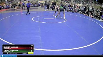 147 lbs Quarterfinals (8 Team) - Daniel Goodwin, Sweet Home vs Tucker Jackson, Estacada