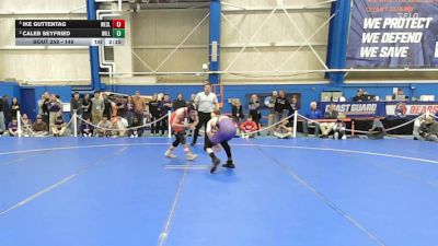 149 lbs Semifinal - Ike Guttentag, Wesleyan (ct) vs Caleb Seyfried, Williams College