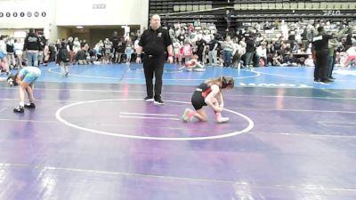 65 kg Rr Rnd 3 - Brynn Lincoln, NewWhale Teel - Girls vs Isabella Zaak, Bayside Baddies - Girls