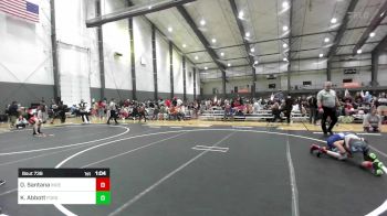 85 lbs Rr Rnd 4 - Oliver Santana, Independent vs Kwinn Abbott, Ford Dynasty WC