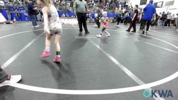 40 lbs Final - Braxton Shackelford, Lions Wrestling Academy vs Norah Guinup, CacheWrestlingClub