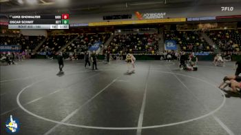 144 lbs Cons. Round 3 - Luke Showalter, Hampton-Dumont-CAL vs Oscar Schmit, Bettendorf