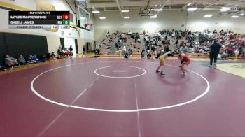 135 lbs Champ. Round 1 - Kaylee Mauterstock, Belton vs Isabell James, Frenship