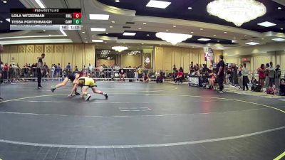 109 lbs Round Of 32 - Leila Witzerman, Rolling Hills WC vs Tessa Fortenbaugh, Canyon HS