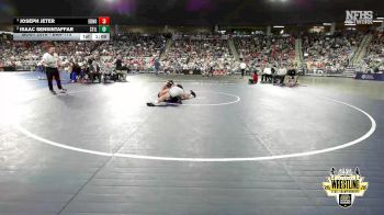 B6A-175 lbs 1st Place Match - Joseph Jeter, Edmond North vs Isaac Sensintaffar, Stillwater