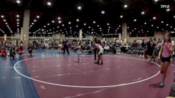 95 lbs Cons. Semi - Jon-Reggie Daigle, Predator Wrestling vs Hank Oneal, B.R.A.W.L