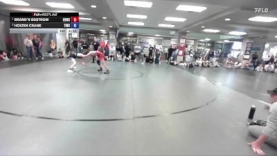 106 lbs 1st Place Match - Brand`n Edstrom, East Idaho Elite Wrestling Club vs Holten Crane, Team Idaho Wrestling Club