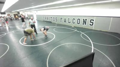 285 lbs Quarterfinal - Christopher Murray, Unattached vs Angel Romero, KNDWrestling