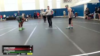 215 lbs Champ. Round 1 - Ayden Morris, Parkersburg South vs Odai Morgan, St. Georges