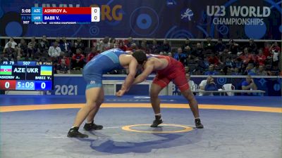 79 kg Round Of 16 - Ashraf Ashirov, Aze vs Valentyn Babii, Ukr