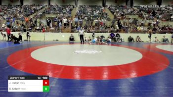 81 lbs Quarterfinal - James Indorf, Teknique Wrestling vs Beau Abbott, Roundtree Wrestling Academy