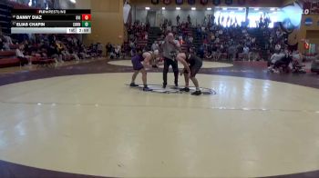 174 lbs Quarterfinal - Elias Chapin, Cornell College vs Danny Diaz, Grand View (Iowa)