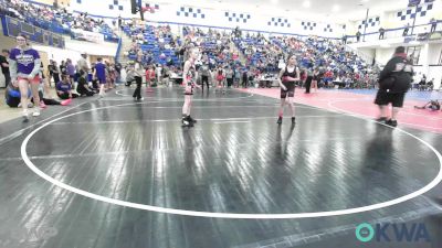 85 lbs Rr Rnd 1 - Aliyah Golden, Wyandotte Youth Wrestling vs Aurora Bearden, Skiatook Youth Wrestling