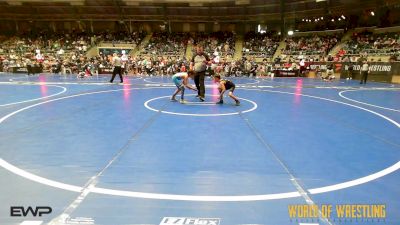 64 lbs Round Of 64 - Carson Caprio, SlyFox Wrestling Academy vs Adam Rasmussen, Roundtree Wrestling Academy