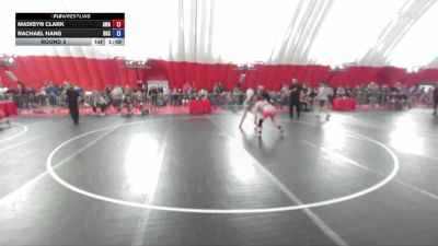 135 lbs Round 3 - Madisyn Clark, Askren Wrestling Academy vs Rachael Hang, BGC