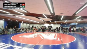 126 lbs Round 3 - Reygan Bullington, Grizzly Wrestling Club vs Breonna Apodaca, Idaho Gold Wrestling Club