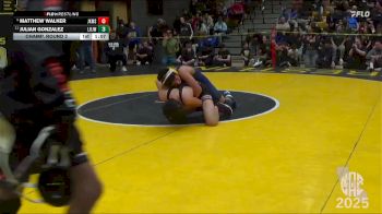 122 lbs Champ. Round 2 - Julian Gonzalez, Lion Of Judah WA vs Matthew Walker, Joseph Kerr Middle School