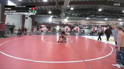 145 lbs Placement Matches (8 Team) - Ty Bell, Steel Valley Renegades vs Paul Spitzer, Yale St