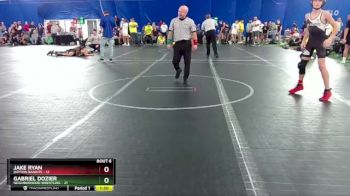 100 lbs Round 2 (8 Team) - Gabriel Dozier, Neighborhood Wrestling vs Jake Ryan, Dayton Bandits