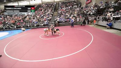 3A 170 lbs Champ. Round 1 - Adriana Sierra, Canyon View vs Isabella Galarza, Carbon