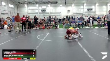 92 lbs Round 6 (8 Team) - Brooks Burmesister, Ohio Gold vs Julian Smith, Glasgow WA