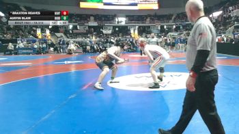 7A 215 lbs Champ. Round 1 - Braxton Reaves, Hewitt-Trussville vs Austin Blair, Robertsdale
