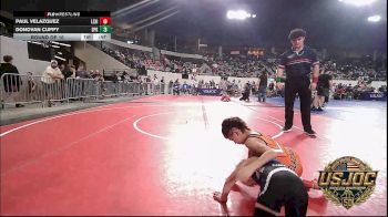46 lbs Round Of 16 - Paul Velazquez, Lexington Wrestling Club vs Donovan Cuppy, SPG